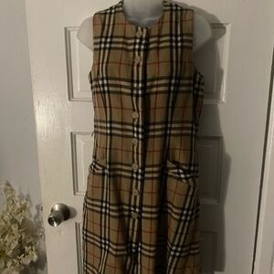Burberry Vintage Sleeveless Dress